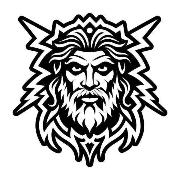 Gök gürültüsü tanrısını tasvir eden sert bir simge