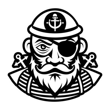 Korsan sembolünün bir simgesi.