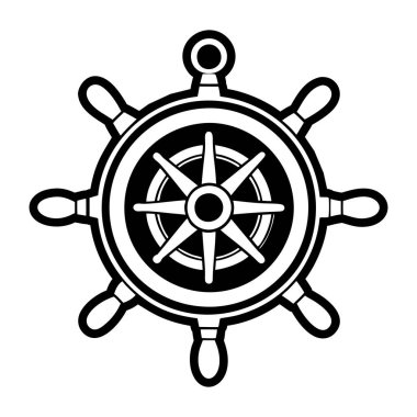 Gemi dümen simgesinin tam biçimli simgesi