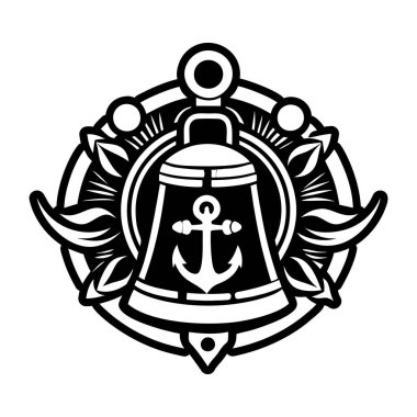 Denizcilik çan sembolünün tam biçimli simgesi