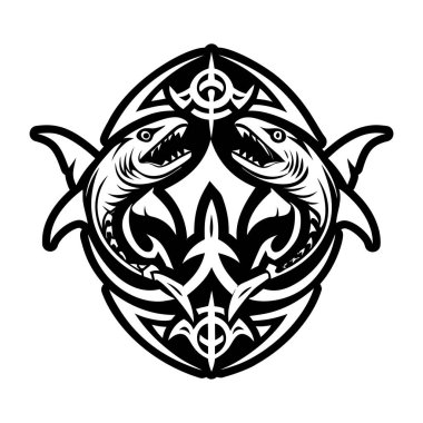 Balık dövmesinin katı bir simgesi.