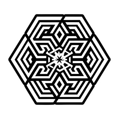 siyah ve beyaz geometrik desen. Tek renkli arka plan. Soyut doku. vektör illüstrasyonu.
