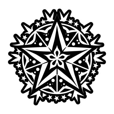 yıldız simgesi, satır biçimi