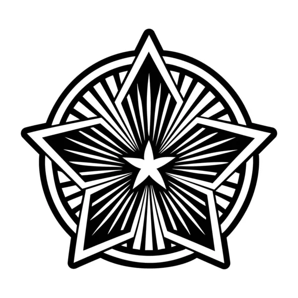 Yıldız simgesi. Basit resimleme