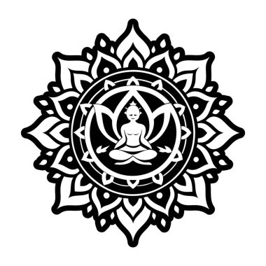 avalokiteshvara 'yı simgeleyen bir sembol