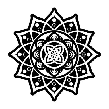 Titreşim mandala enerjisini gösteren katı simge