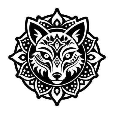 Tilki kafasının bir simgesi