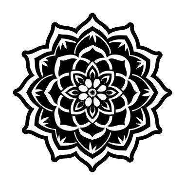 Gardenya mandala 'yı gösteren bir sembol
