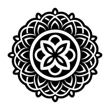 Ruh mandala akışının bir simgesi