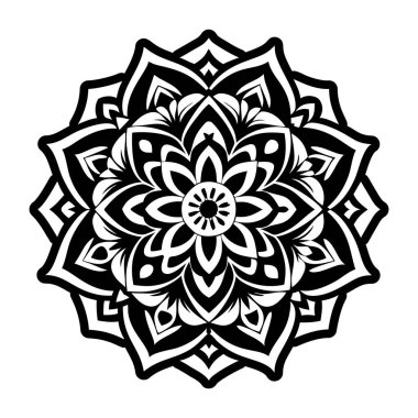 Kutsal simetri formunu tasvir eden katı bir simge