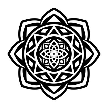 Kutsal çakra aurasını gösteren dolu bir biçim simgesi