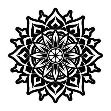 Çiçekli sanat eserlerini tasvir eden bir sembol