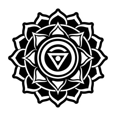 Sacral çakra dengesinin bir simgesi.