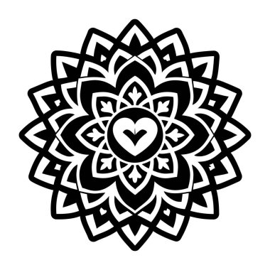 Kendini sevme sembolünü tasvir eden bir sembol