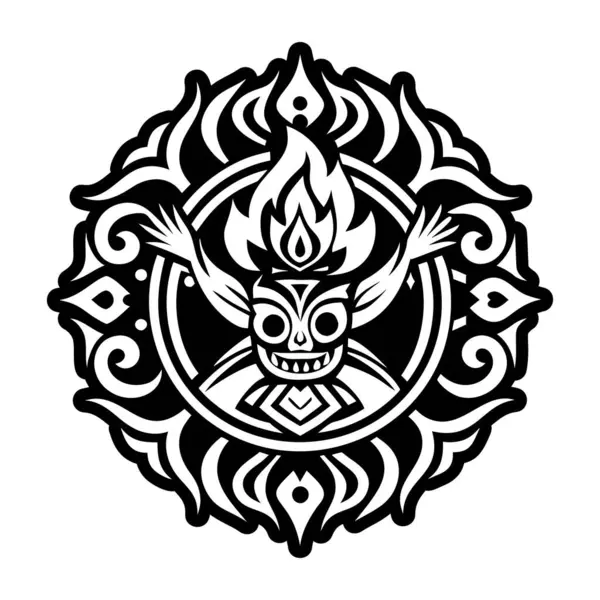 Hava mandala sembolünün bir simgesi.