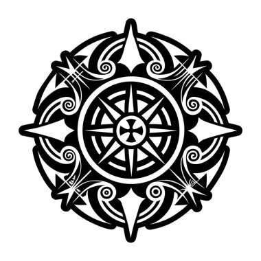 Hava mandala sembolünün bir simgesi.