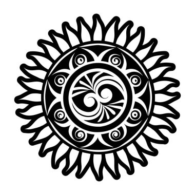 Hava mandala sembolünün bir simgesi.