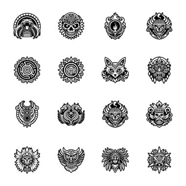 Kabartma biçiminde Camazotz yarasa simgesi