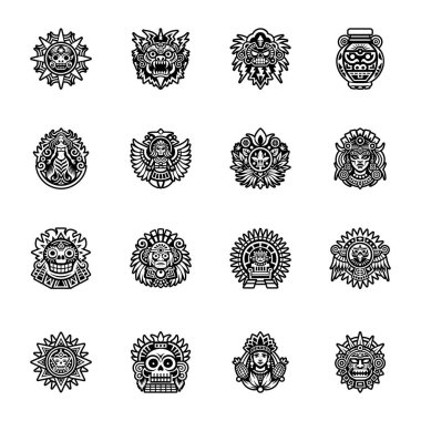 Katı bir Meksika yarasa simgesi