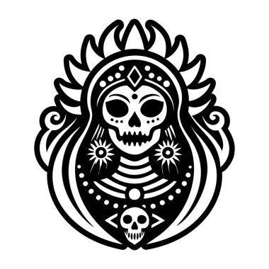 Katı bir şekilde Meksika ruh simgesi