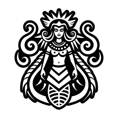 Coatlicue 'nun katı biçim simgesi