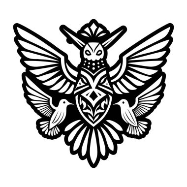 Sinek kuşu simgesi simgesi biçiminde simge