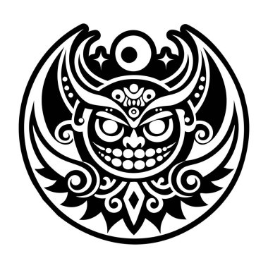 Meztli 'nin kabartma biçimi simgesi