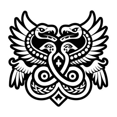 Yılanın katı biçim simgesi