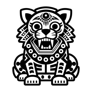 Katı stilde Meksika hayvan simgesi