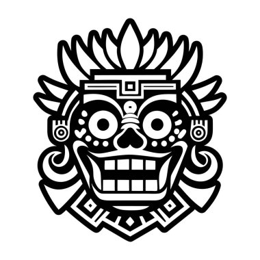 Dolu biçimdeki doğal maske simgesi