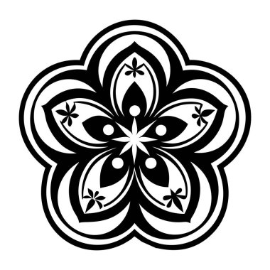 Katı bir çiçek ikonu