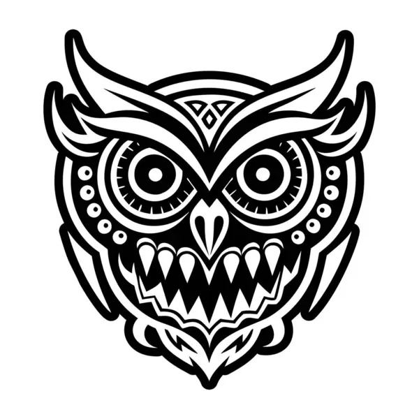 Şeytani baykuş simgesi biçiminde