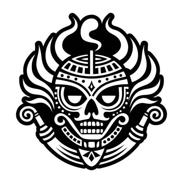 Meksika kafatası simgesi biçiminde