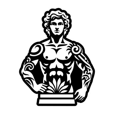 Bronz heykelin bir simgesi.