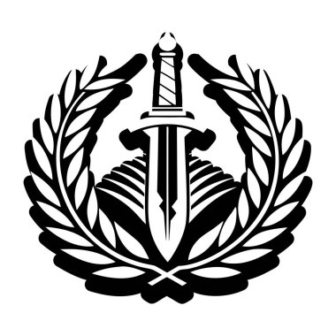 Katı bir stil simgesi hançer dövmesi gösteriyor