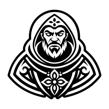 İtalyan keşişinin katı bir simgesi.