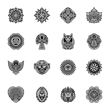 Çamur bezi kabile dövmesinin katı bir simgesi.