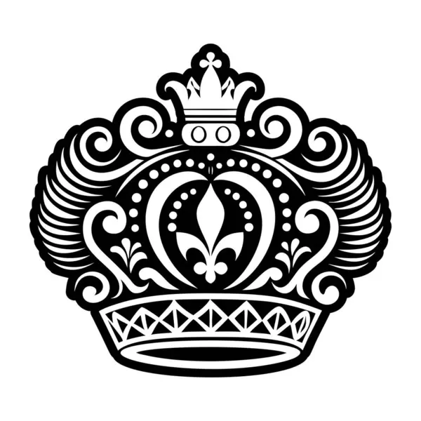 Taç dövmesi resimlerini gösteren bir sembol