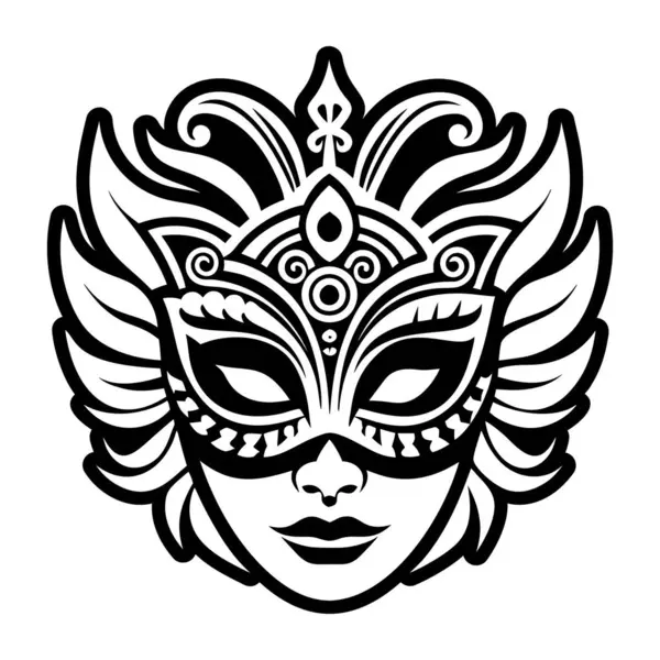 Venedik maskesinin bir simgesi