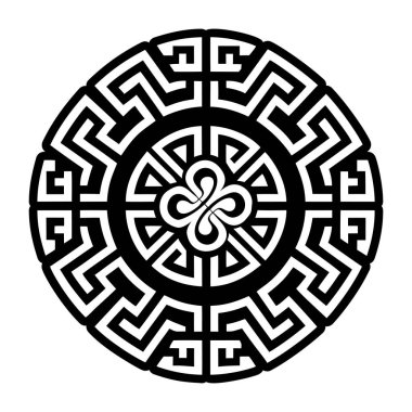 Antik desenli dövmenin sembolü.