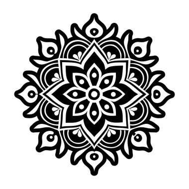 Rangoli dövmesinin sembolü.