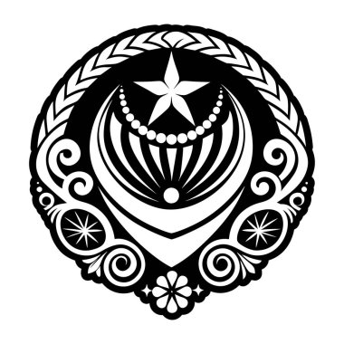 Kabuk dövmesi gösteren bir sembol