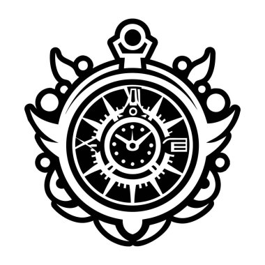 Zaman dilimi dövme sanatının katı bir simgesi