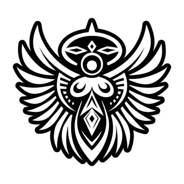 Melek sembolünün katı bir simgesi