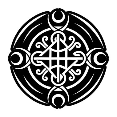 Tebeşir düğümü dövmesinin doldurulmuş bir simgesi