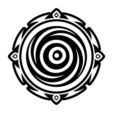 İyileşme sarmal sembolünün katı bir simgesi