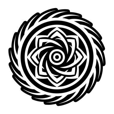 Girdap dövmesinin bir simgesi.