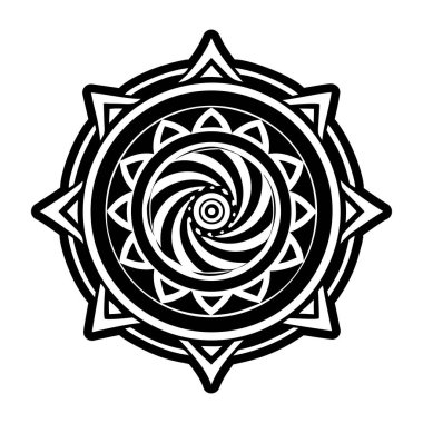 Kutsal sarmal sembolün katı bir simgesi