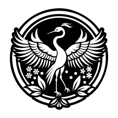 Dans eden vinç sembolünün sembolü.