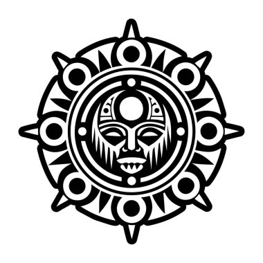 Güneş Tanrısı sembolünün katı bir simgesi.